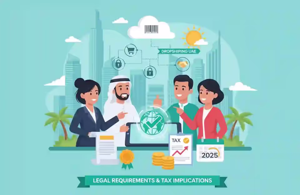 Dropshipping to/from UAE: Legal Requirements and Tax Implications 2025