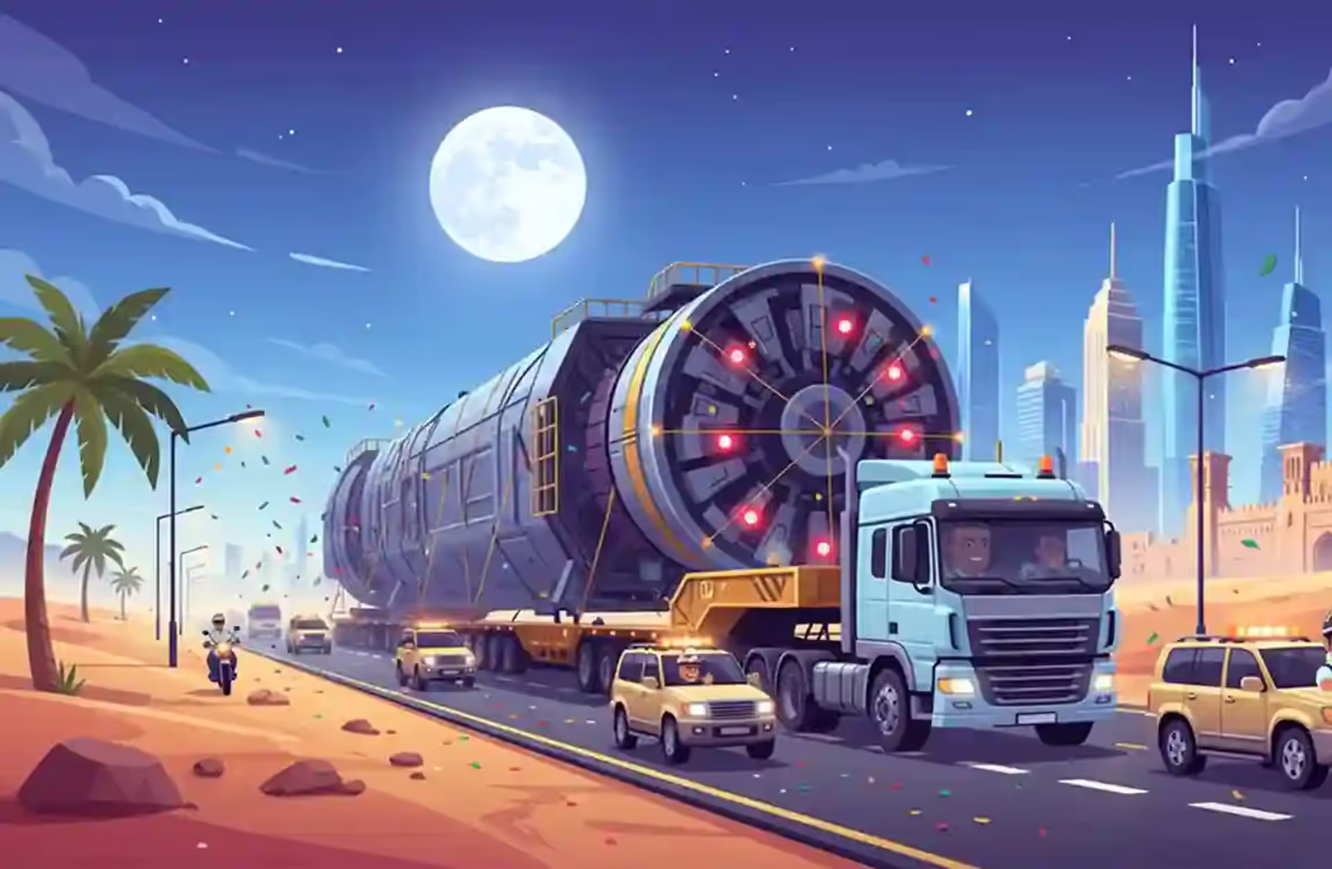 Oversized Cargo Nightmares: Heavy Equipment Shipping Reality in UAE