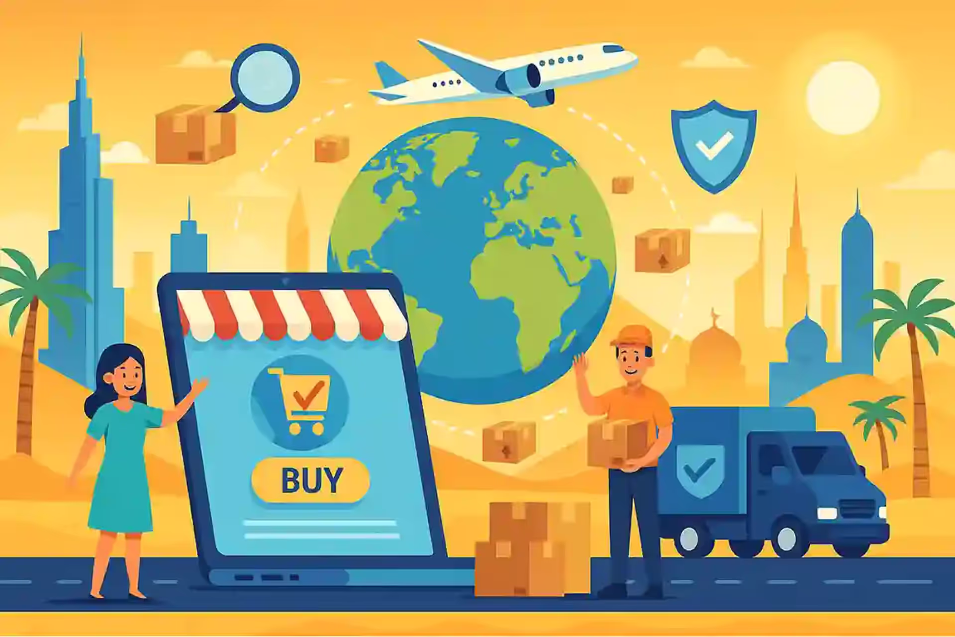 How UAE Businesses Can Streamline U.S.–UAE E-Commerce Shipping in 2025