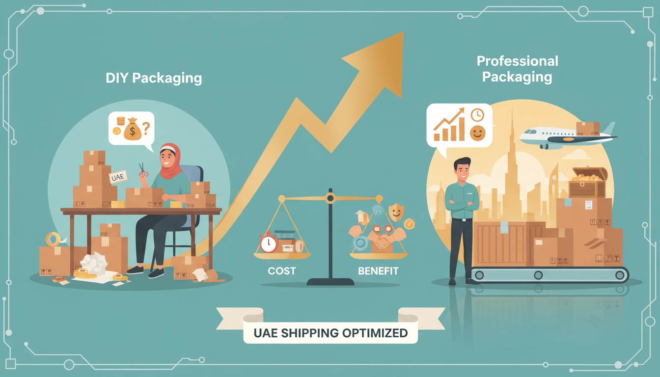 DIY Packaging vs Professional: True Cost Comparison for UAE Shipping