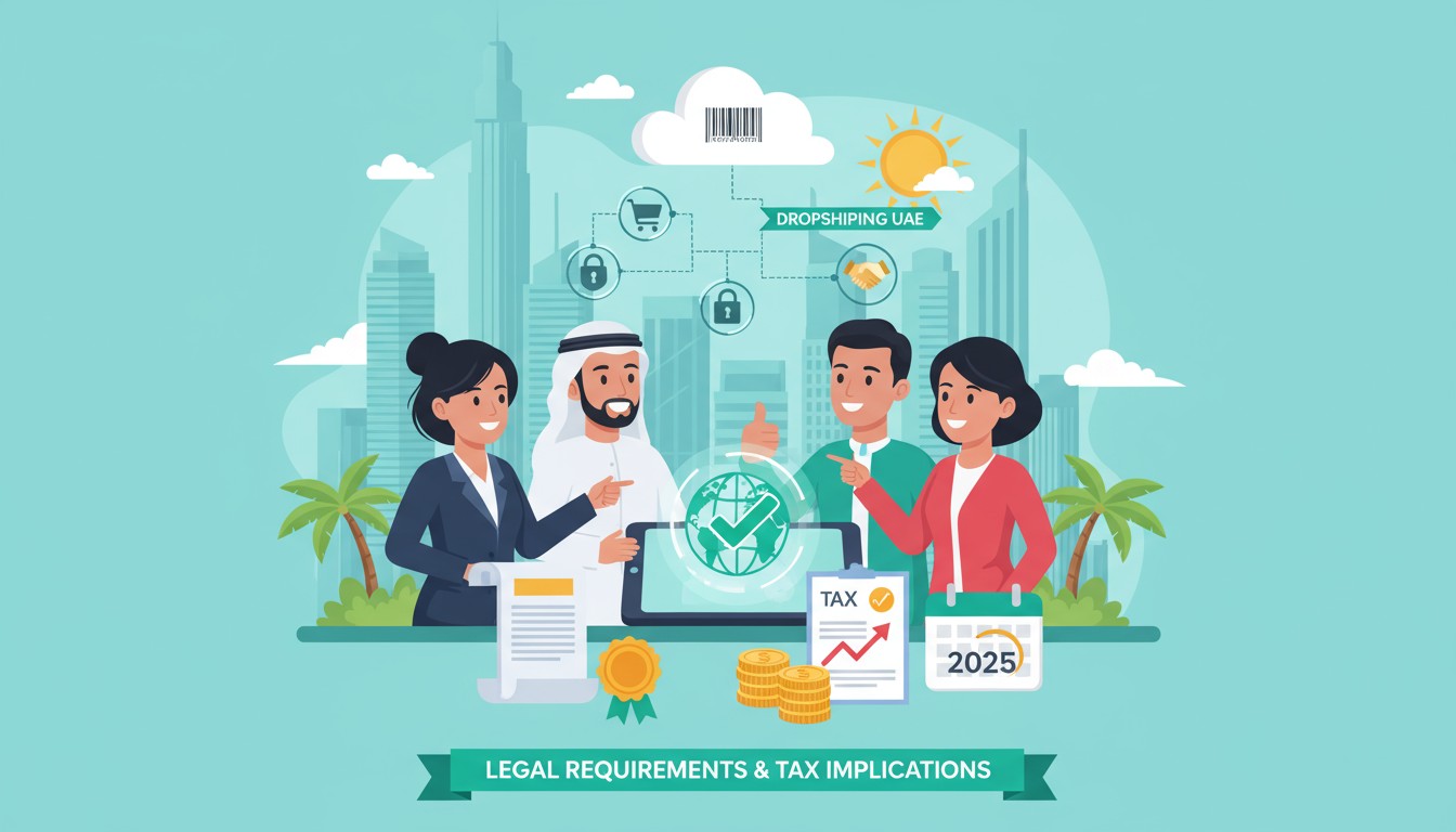 Dropshipping to/from UAE: Legal Requirements and Tax Implications 2025